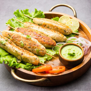 hyderabadi-biryani-chicken-seekh-kebab